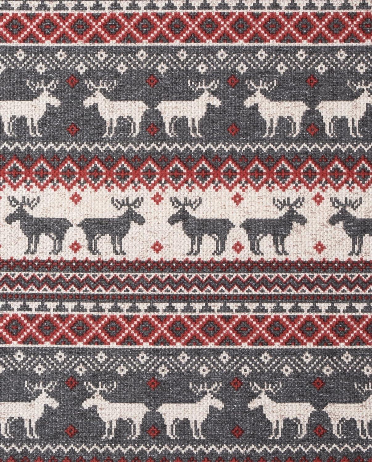 imageThe Childrens Place Family Matching Christmas and Holiday Pajama Sets CottonMoose Fairisle