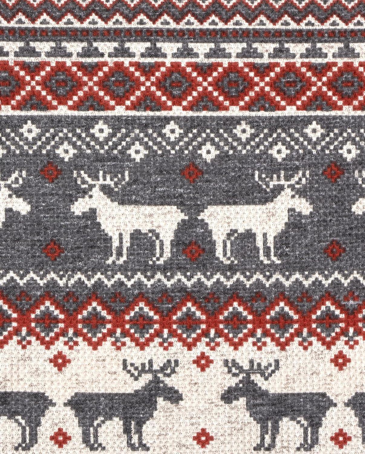 imageThe Childrens Place Family Matching Christmas and Holiday Pajama Sets CottonMoose Fairisle