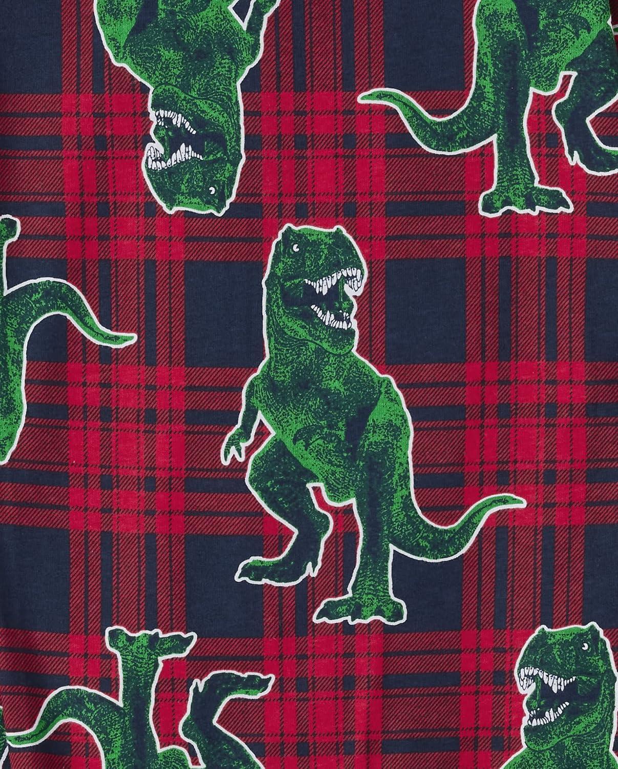 imageThe Childrens Place Family Matching Christmas and Holiday Pajama Sets CottonTreerex