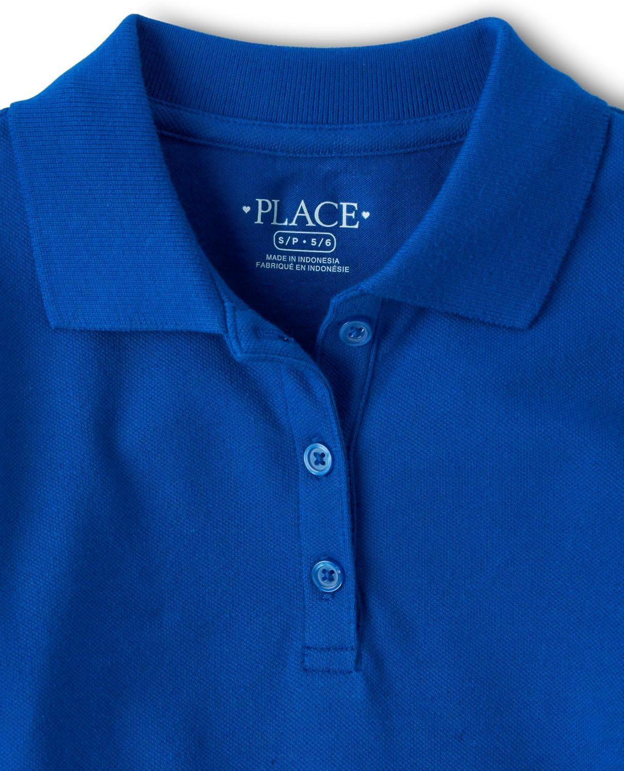 imageThe Childrens Place Multipack Short Sleeve Pique PoloRenew Blue