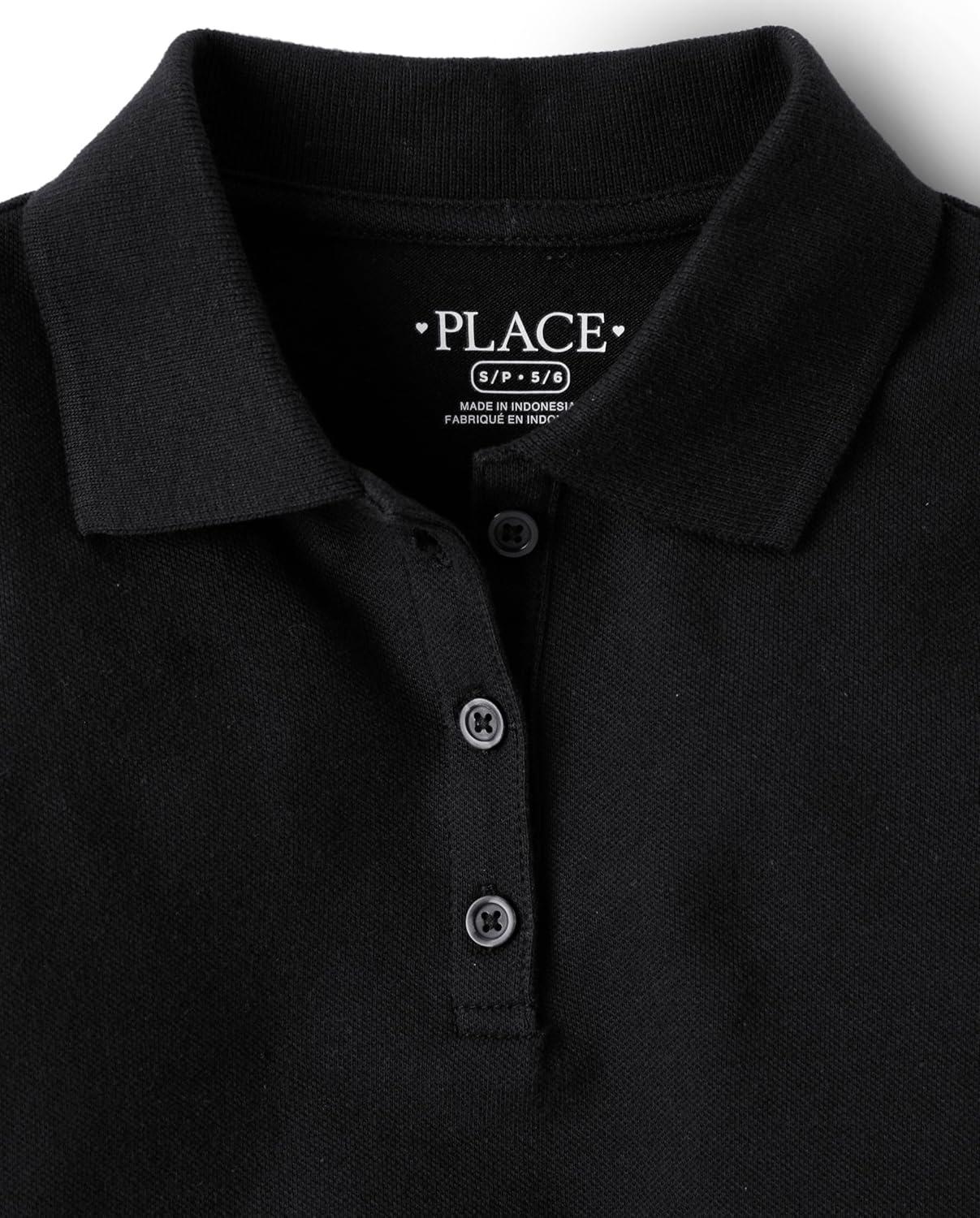 imageThe Childrens Place Multipack Short Sleeve Pique PoloSpruceshadDaybreakWhite