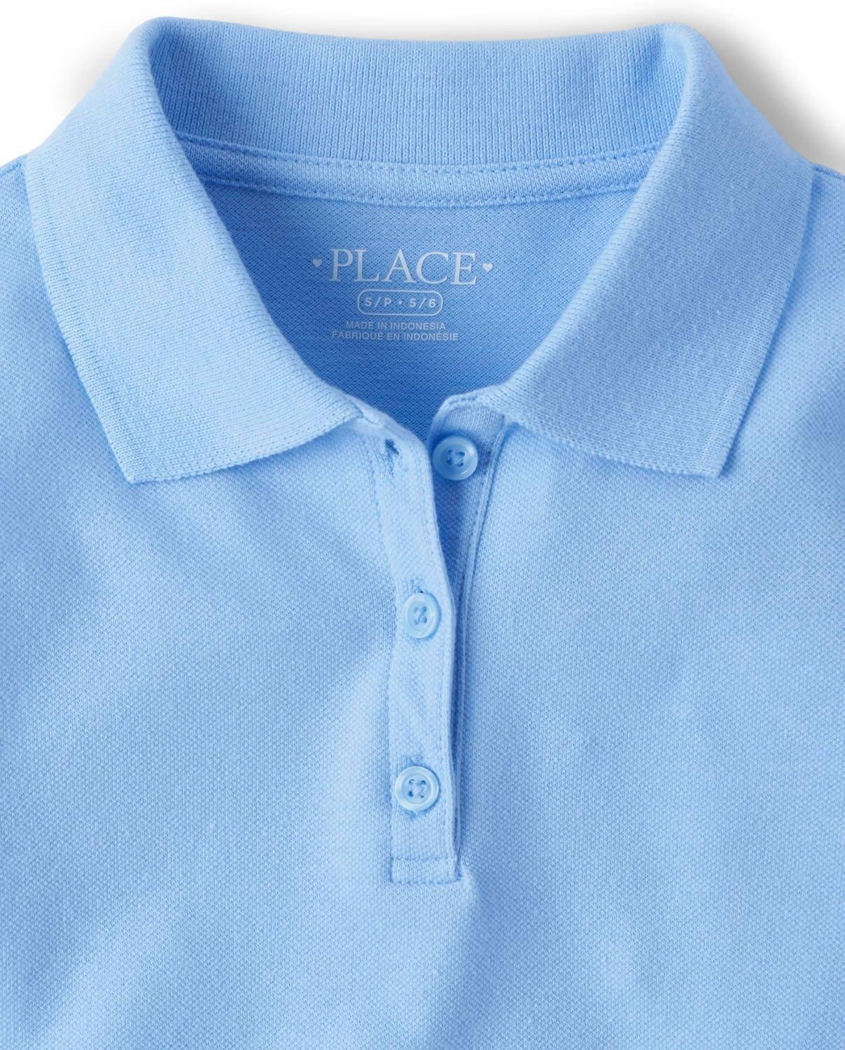 imageThe Childrens Place Multipack Short Sleeve Pique PoloYellowDaybreakWhite