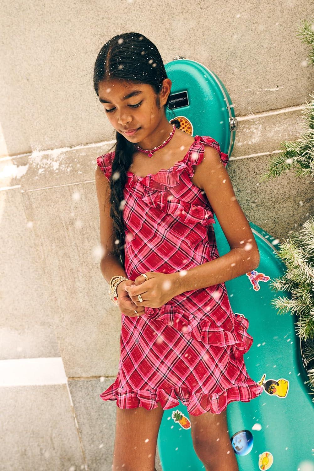 imageThe Childrens PlaceGirlsSleeveless Dressy DressesRed Ochre16