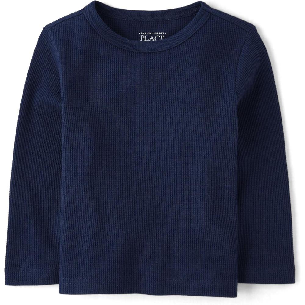 imageThe Childrens Place BabyBoys and Toddler Long Sleeve Thermal ShirtTidal