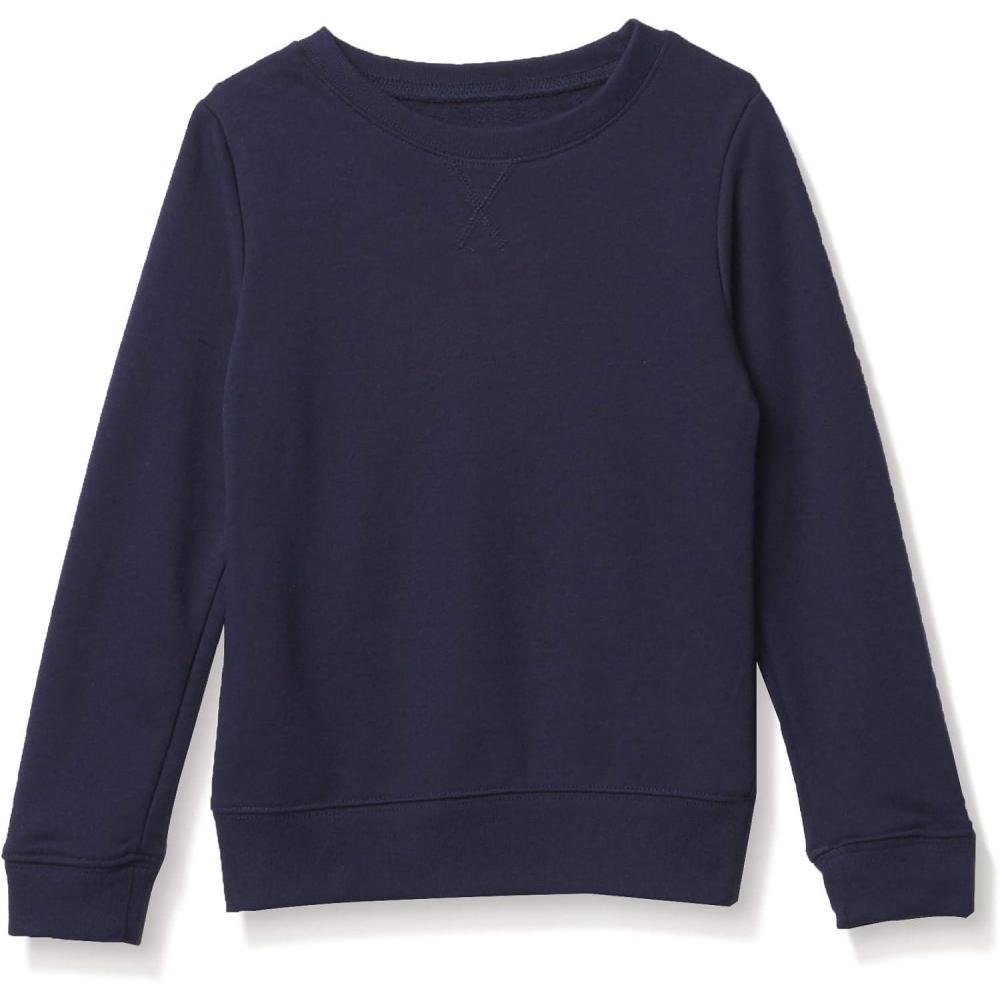 imageThe Childrens Place Girls Long Sleeve Crew Neck Pullover SweaterTidal