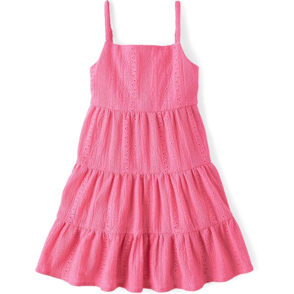 imageThe Childrens Place Girls Short Sleeve Dressy DressIn the Pink