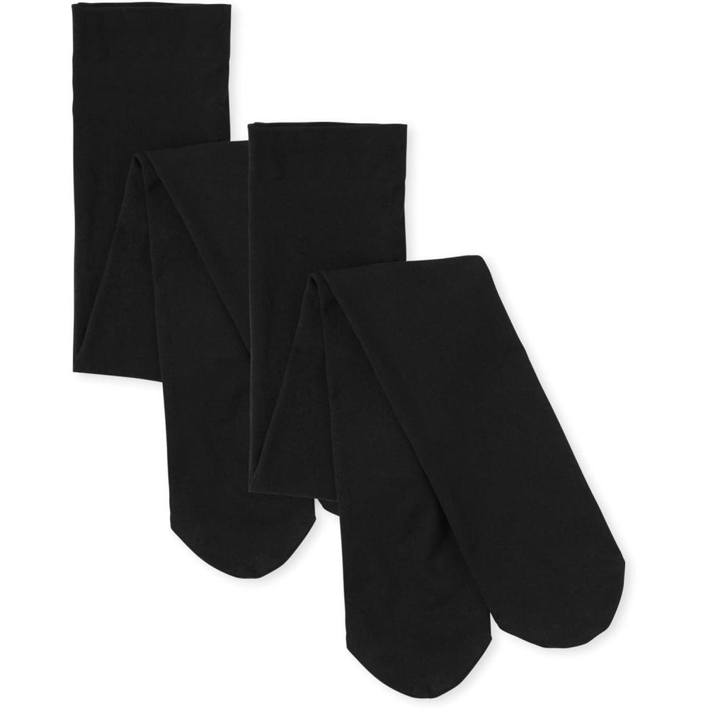 imageThe Childrens Place girls Tights 2packBlack 2pack