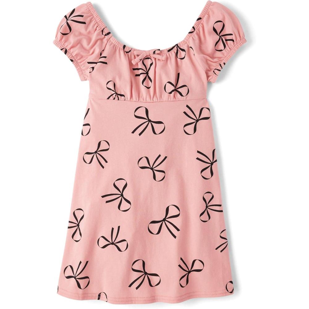 imageThe Childrens PlaceShort Sleeve Fashion DressPink Kiss