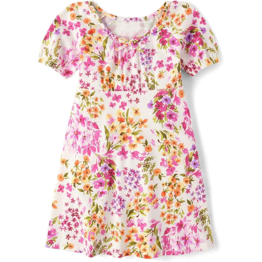 imageThe Childrens PlaceShort Sleeve Fashion DressSpring Garden