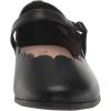 The Children’S Place Girls Closed Toe Maryjane Flats(Black Scalop)