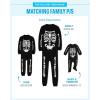 The Children’s Place Baby and Family Matching Fleece Holiday Pajama Set(Halloween Skeleton)