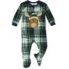 The Children’s Place Baby and Family Matching Fleece Holiday Pajama Set(Moose Plaid)