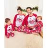 The Children’s Place Baby and Family Matching Fleece Holiday Pajama Set(Red Xmas Crew ’24)