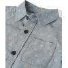 The Children’s Place Baby-Boys and Toddler Boys Poplin Short Sleeve Button Down Shirt(Chambray Horse Shoe)
