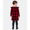 The Children’s Place Baby-Girls and Toddler Skater Dress, Long Sleeve(Black Red Flutter)