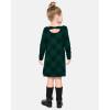 The Children’s Place Baby-Girls and Toddler Skater Dress, Long Sleeve(Green Plaid)