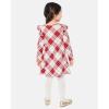 The Children’s Place Baby-Girls and Toddler Skater Dress, Long Sleeve(Red Plaid Flutter)