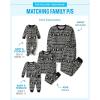 The Children’s Place Family Matching, Christmas and Holiday Pajama Sets, Cotton(Fairsile – Black)