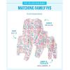 The Children’s Place Family Matching, Christmas and Holiday Pajama Sets, Cotton(Merry Joy Pink)