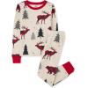 The Children’s Place Family Matching, Christmas and Holiday Pajama Sets, Cotton(Moose Bear)