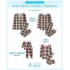 The Children’s Place Family Matching, Plaid Waffle 2 Piece Pajama Sets(Red Tartan Plaid)
