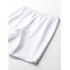 The Children’s Place Girls’ Essential Bike Shorts(White 2-pack)