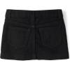 The Children’s Place Girls Everyday Denim Skirts and Skorts(Black Wash Bows)