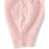 The Children’s Place Girls’ Long Sleeve Pullover Cable Knit Sweater(Fading Rose Pearl)
