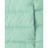 The Children’s Place Girls’ Medium Weight Wind-Resistant, Water-Resistant Puffer Jacket(Wintermint)