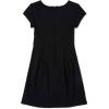 The Children’s Place Girls’ Short Sleeve Basic Skater Dress 2 Pack(Black)