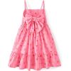 The Children’s Place Girls’ Short Sleeve Dressy Dress(Bright Pink)