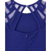 The Children’s Place Girls’ Short Sleeve Dressy Dress(Electric Violet)