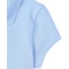 The Children’s Place Girls’ Short Sleeve Ruffle Pique Polo, 2 Pack(Daybreak)