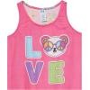 The Children’s Place Girls’ Sleeveless Tank Top and Short 2 Piece Pajama Set(Rainbow Animals)