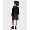 The Children’s Place Girls Tutu Dress, Long Sleeve(Black Sweatshirt)