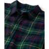 The Children’s Place Men’s Long Sleeve Flannel Button Up Shirt Buffalo Plaid(Spruce Plaid Flannel – Dad)