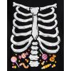 The Children’s Place Unisex-Child All Holidays,Birthdays Long Sleeve Graphic T-Shirts,2 Pack(Skeleton Candy/Witch Cat)