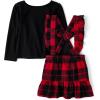 The Children’s Place baby-girls And Toddler 2 Piece Outfit(Classic Red Plaid)
