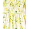 The Children’s Place girls Floral Smocked Babydoll Dress(Bunnys Tail Floral)