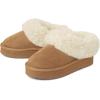 The Children’s Place girls Girls Indoor/Outdoor Comfy Slip on Platform Shoes, Faux Fur Lined(Tan)