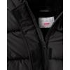 The Children’s Place girls Medium Weight Long Puffer Jacket, Wind-resistant, Water-resistant(Black)