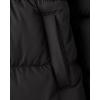 The Children’s Place girls Medium Weight Long Puffer Jacket, Wind-resistant, Water-resistant(Black)