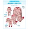 The Children’s Place unisex-baby And Kids, Sibling Matching, Holiday Pajama Sets, Cotton(Fairsile – Red)