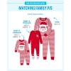 The Children’s Place unisex-baby And Kids, Sibling Matching, Holiday Pajama Sets, Cotton(Red/Santa Footie)