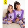 The Children’s Place unisex-baby And Kids, Sibling Matching, Holiday Pajama Sets, Cotton(Witchy Cat Halloween)
