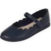 The Children’S Place Girls Closed Toe Maryjane Flats(Navy Scalop)
