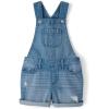 The Children’S Place Girls Denim Shortall Overalls(Rose Wash)