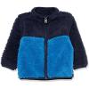 The Children’s Place Baby Boy’s and Toddler Cozy Fuzzy Sherpa Jacket(Blue Colorblock)