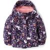 The Children’s Place Baby-Girls And Toddler Heavy 3 in 1 Winter Jacket,Wind-resistant Water-resistant Shell,Fleece Inner(Empire Purple)