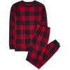 The Children’s Place Family Matching, Christmas and Holiday Pajama Sets, Cotton(Red/Black Check)
